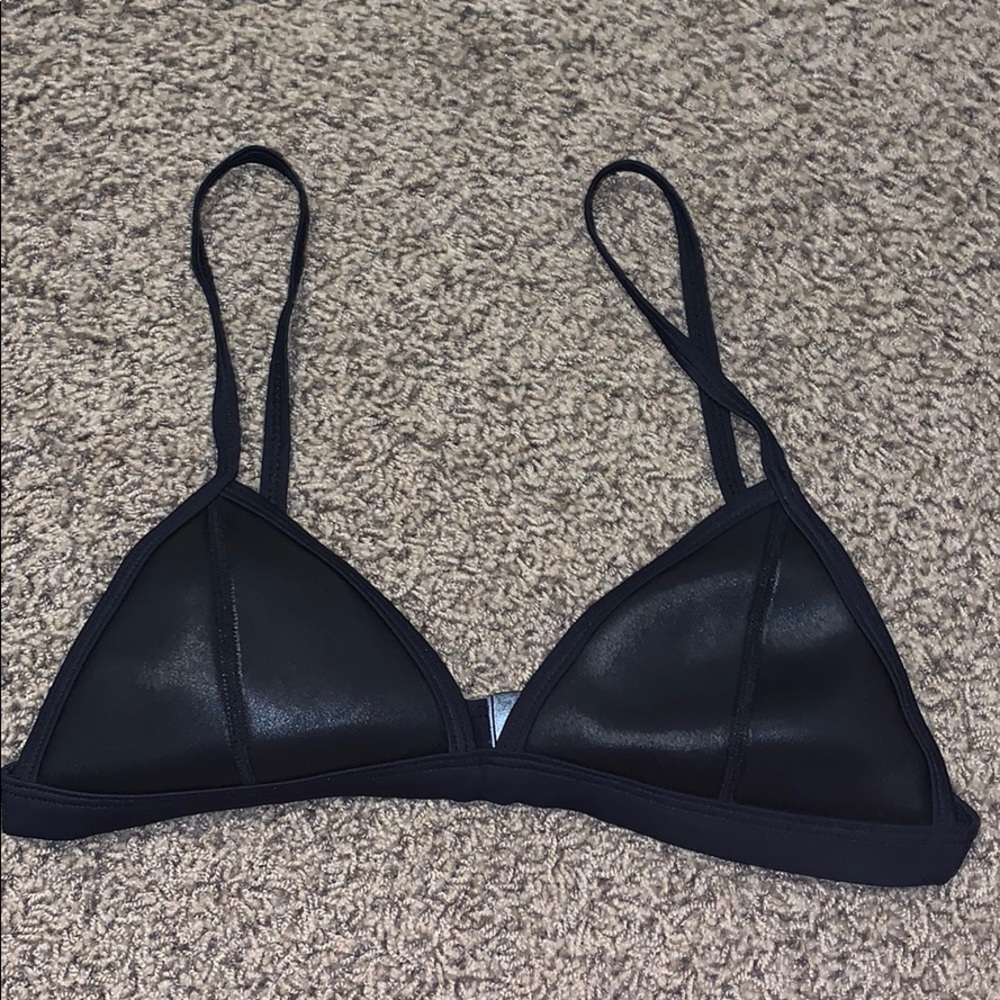 Black TRIANGL bikini top